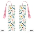 thumbnail image 2 of Kdxio Cute Dinosaurs Print Metal Tassel Bookmarks,Perfect Gift for Art Lovers and Bookworms Metal Bookmarks for Women, 2 of 8