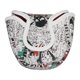 thumbnail image 3 of Cubierta Cola Personalidad Graffiti Golf Mallet Putter Head Cover con Rojo, 3 of 6