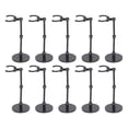 thumbnail image 1 of 10 Sets Doll Stand, 6 Inch Dolls and Action Figure Stand Action Figure Display Holder Base, 1 of 7