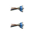 thumbnail image 4 of Seitruly Interruptor de botón automático de acero inoxidable de 5 piezas, interruptores anticorrosivos impermeables redondos desmontables de Azul 2piezas, 4 of 6