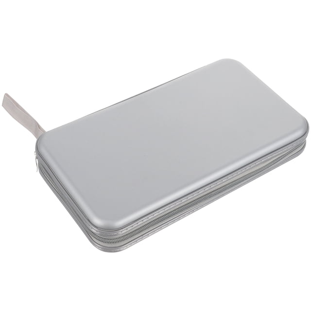 MasteelfCA CD Case 80 Capacity CD Holder DVD Disc Holder Disc Container CD Organizer