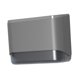 thumbnail image 4 of Caja de pañuelos Caja de almacenamiento de papel de seda Organizador de baño Caja de almacenamiento de pañuelos faciales Gris, 4 of 9