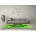 thumbnail image 3 of Ahgly Company Indoor Square Geometric Green Traditional Area Rugs, 4' Square, 3 of 4
