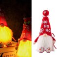 thumbnail image 4 of Gnomo de Navidad ANGGREK Muñeco de Peluche con Luz para Decoración del Árbol de Navidad, 4 of 8