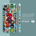 thumbnail image 3 of Case For Redmi Note 12 11 11T 11R 9 9S 8 7 7S PRO PLUS 4G 5G Simple Liquid silicone Case Marvel Cartoon Iron Spider-Man Poster, 3 of 5