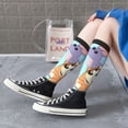 thumbnail image 5 of Masiiu Bluey Print Adult Crew socks, Comfortable Novelty Colorful Patterned, Breathable, Stylish Colorblock for Men Women, 5 of 6
