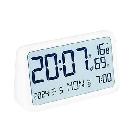 Modern Touches Alarm Clock Touches Control Alarm Clock Temperature Humidity