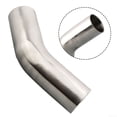 thumbnail image 2 of Arkzeo Versatile Stainless Steel Elbow 45° Degree Bend Exhaust Pipe Polished 19-51mm 19 mm, 2 of 8
