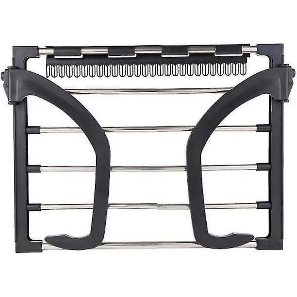 Secadora de ropa plegable menos montada en acero compatible con radiador y balcón