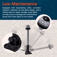 thumbnail image 4 of Lámpara LED ONLINE LED STORE de 30 cm, blanca, resistente al agua, 12-24 V, 4 of 8