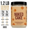thumbnail image 5 of Naked Cake - High Protein Pancake & Waffle Mix, 22G Protein Per Serving, Gluten Free, Non-Gmo, No Soy, No Artificial Sweeteners, Flavors Or Colors - 1.2 Lb (Buttermilk), 5 of 7