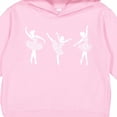 thumbnail image 3 of Inktastic Mandala Ballet Dancers Toddler Hoodie, 3 of 4