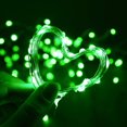 thumbnail image 3 of 2M 20 LED Christmas String Lights Battery Operated Fairy Copper Wire Decorative Lights for Home Party Holiday Wedding Xmas Tree, Green, 3 of 8