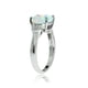 thumbnail image 2 of Anillo Ice Gems en plata de ley con ópalo blanco creado, tamaño 8, 2 of 3