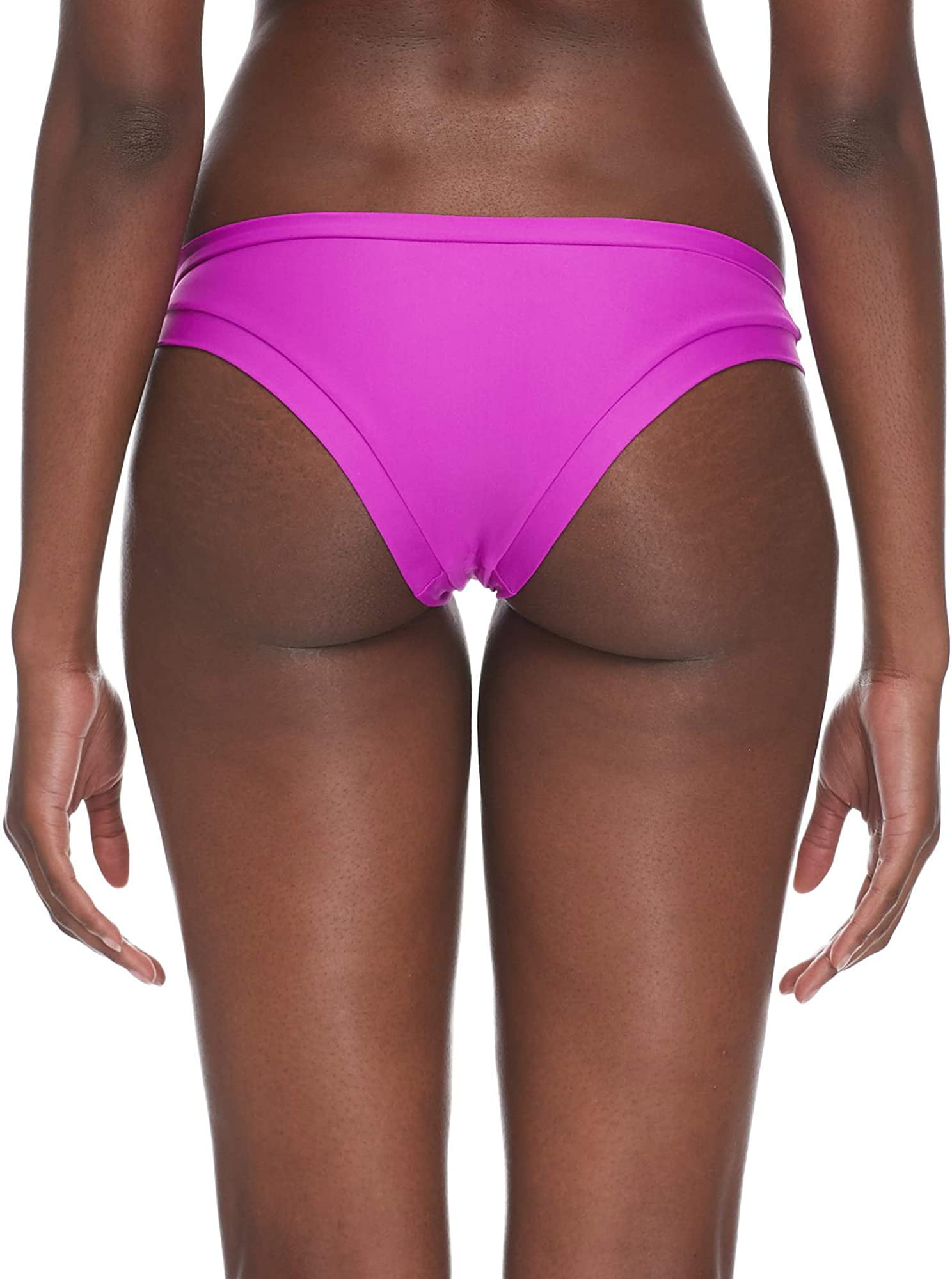 Body Glove Women's Smoothies Audrey Solid Low Rise Bikini Bottom Swimsuit 