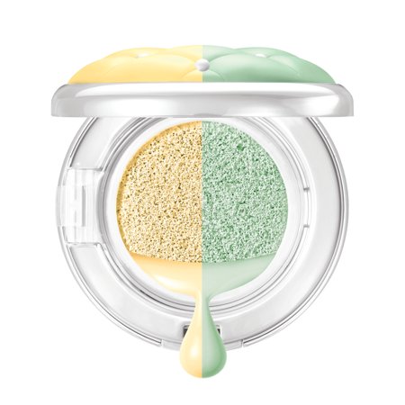 Physicians Formula Mineral Wear Talc-Free Cushion Corrector + Primer Duo SPF 20, (Best Green Color Corrector)
