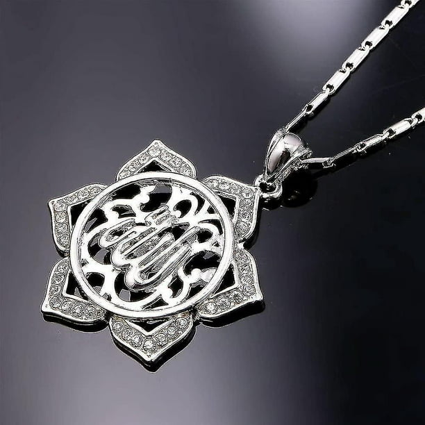 Platinum allah best sale pendant