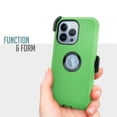 thumbnail image 4 of for Apple iPhone 13 PRO 6.1" Phone Case Dual Layer Full-Body Rugged Clear Back Case Drop Resistant Shockproof Case with Built In Screen Protector, 4 of 4