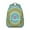 Greenish-blue-12, variant on Mantra Gradient Backpack - Ombre Color School Bag with Hidden Pocket, Waterproof Bottom, Artsy Gift for Creatives