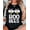1042470-Black, variant on 100% Cotton Unisex T Shirt Simple Halloween for Lazy Dad - Candy Corn T-Shirt