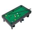 thumbnail image 1 of Desktop Pool Table Game Set, Miniature Pool Table Set Triangle Rack Exercise Coordination Cultivate Observation Interactive  for Double Player for Daily Play, 1 of 7