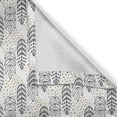 thumbnail image 5 of Ambesonne Ethnic Grommet Curtain, Herbs Leaves Art, 50" x 84", Khaki Grey and White, 5 of 6