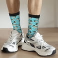 thumbnail image 6 of Logiee Mallard Ducks Swimming In The Lake Print Adult Socks for Men & Women,Calf Socks, Ankle Socks,Boots Socks,Breathable Casual Sock,Unisex Crew Socks, 6 of 6