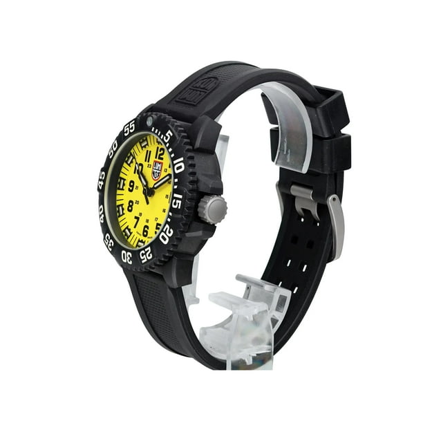 Luminox Navy Seal Colormark 44mm Carbon Yellow Dial Men Quartz