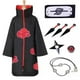 thumbnail image 1 of Capa Anime Cosplay Traje Kit Itachi Vestido Halloween Cosplay Capa larga 8 piezas Set S JAMW Sencillez, 1 of 3
