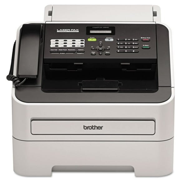 Impresora Brother FAX2940 monocromática inalámbrica con escáner y copiadora