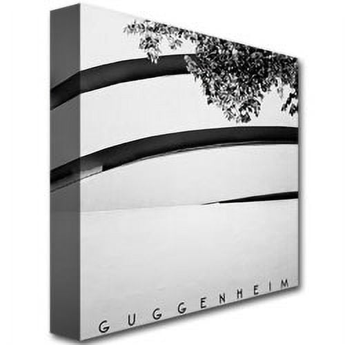 Trademark Art "Guggenheim" Canvas Art by Nina Papoirek