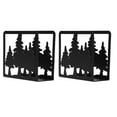 thumbnail image 3 of Porte-serviettes Vertical, 2 Pcs Porte-Serviettes Arbre en Acier Inoxydable Porte-Serviettes Organisateur Robuste et Résistant, 3 of 9