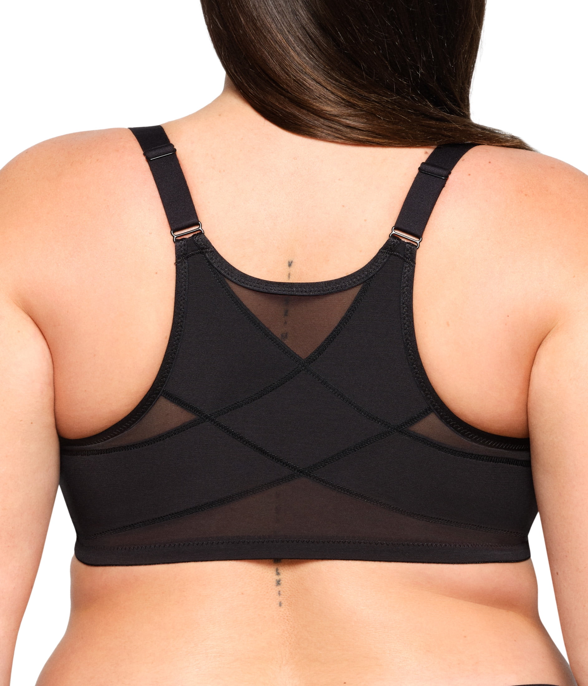 Glamorise WonderWire Front-Closure Posture Back Underwire Bra 9265 (Women's & Women's Plus)