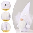 thumbnail image 3 of Billuyoard Gnomo de navidad Muñeca sin rostro Decoración de artificial Adornos de estilo lindo Juguete Arreglo de año nuevo Suministros Type2 NO2 Billuyoard HA043011-03, 3 of 6
