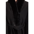 thumbnail image 4 of EXcelled  Women's Plus Faux Wool Belted Cape, 4 of 4