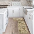 thumbnail image 4 of Wildflowers Floral Spring Kitchen Mats Set of 2, Home Decor Low-Profile Kitchen Rugs for Floor - 17x29 and 17x47 Inch, 4 of 6