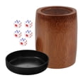 thumbnail image 3 of Juego de cubilete con 5 dados, cubilete de bambú portátil para viajes, fiestas, bares y noches de juegos. Regalo ideal para aficionados a los juegos de mesa., 3 of 8