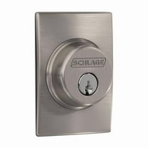 Schlage Century Satin Nickel Metal Deadbolt