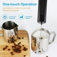thumbnail image 4 of Electric Milk Frother Kitchen Supplies Mixer Steamer Pot Cream Mini Coffee Machine Frothy, 4 of 6