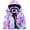 Watercolor Purple, variant on GEMYSE Girls' Waterproof Ski Jacket Windproof Winter Coat with Fleece Lining and Hood(Light Purple,10/12)