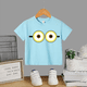 thumbnail image 3 of Nueva camiseta para niños, de verano, de manga corta, a la moda, informal, de algodón, con dibujos de Dragon Ball, para niños y niñas, regalo de cumpleaños, camiseta para bebé, 3 of 5