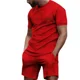 thumbnail image 3 of Conjunto de pantalones cortos con estampado de moda de verano 2024 para hombre, conjunto deportivo transpirable de secado rápido, conjunto de camiseta de manga corta, conjunto de jogging para hombre, 3 of 5