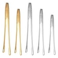 thumbnail image 3 of 1 Pcs Cooking Tweezers Stainless Steel, Straight Food Tweezers, Professional Kitchen Tweezer/Forceps for Cooking Repairing and BBQ (Silver), 3 of 6