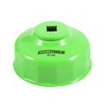 thumbnail image 1 of Llave para filtro de aceite OEMTOOLS 74 mm, 14 estrías, verde, 1 of 7