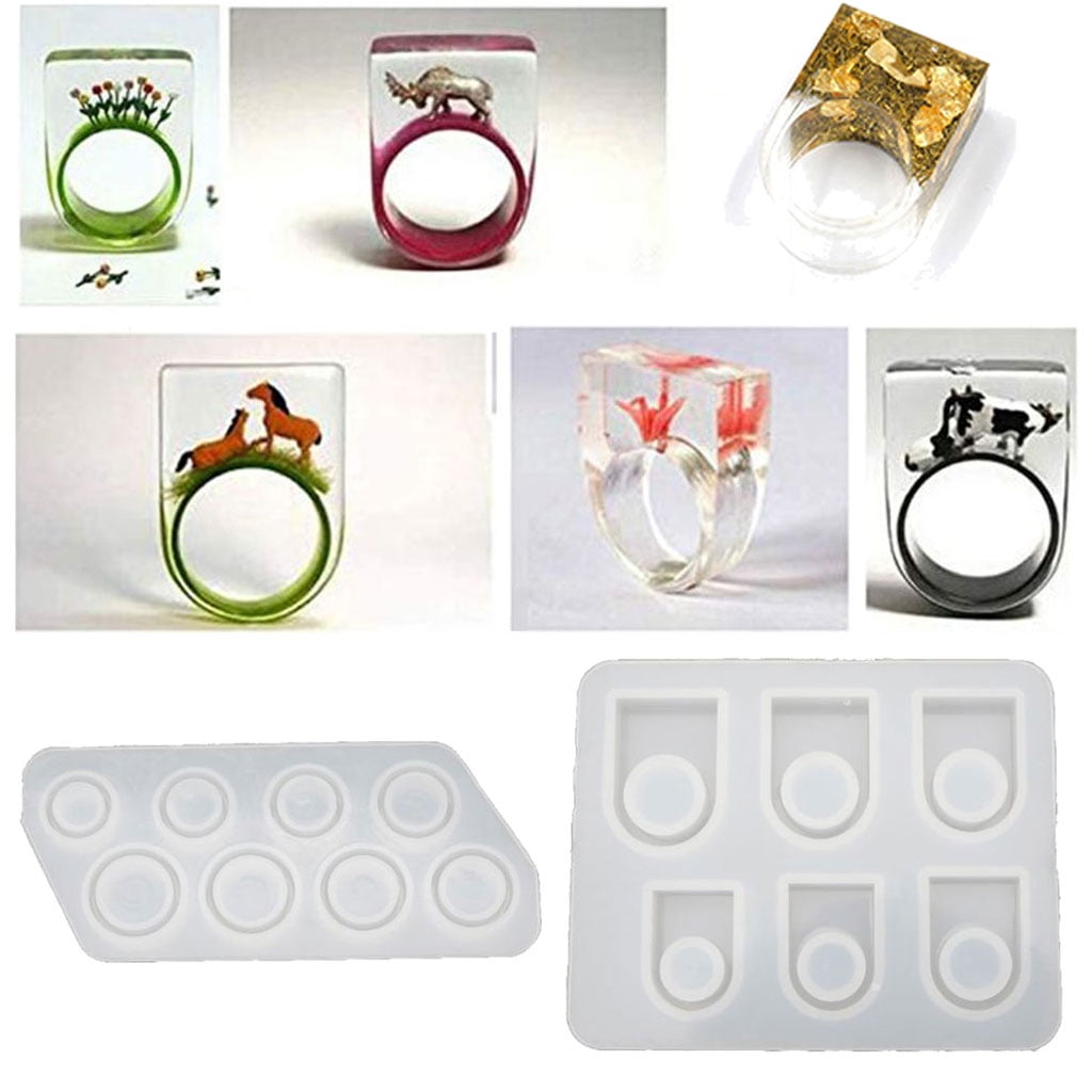 Assorted DIY Silicone Ring Mold For Resin Jewelry Making Craft5625059 From  Zti1, $15.09