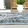 thumbnail image 6 of ZACOO 9' x 12' Large Area Rug for Living Room Bedroom Machine Washable Rug Non-Slip Low Pile Soft Rug Dark Brown Gray Green, 6 of 8