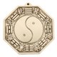 thumbnail image 1 of Feng Shui Tai-chi espejo adorno casero adorno exorcise malvado latón ornamento, 1 of 4