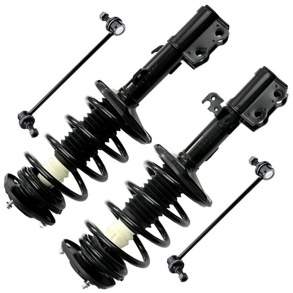 ECCPP Front Strut Spring Assembly Stabilizer Bar Link Fits 2003-2008 for Toyota Corolla replace for 172115 172114 K80230