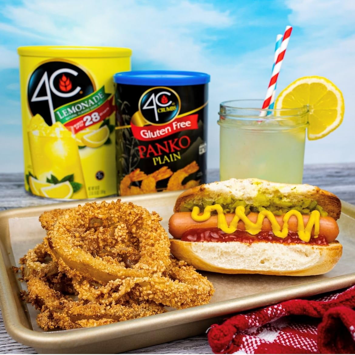 Powdered Drink Mix Cannisters, Lemonade 3 Pack, 28 Quarts, Family Sized Cannister, Thirst Quenching & Refreshing Flavors