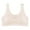 Yellow, variant on Xfvqtps Girls Sports Bras with Padded Fixed Cup Seamless Soft Comfortable Mesh Breathable Solid Color Embroidery Training Bra for Teen Big Kids Girls Bras for 12-15 Years Gray